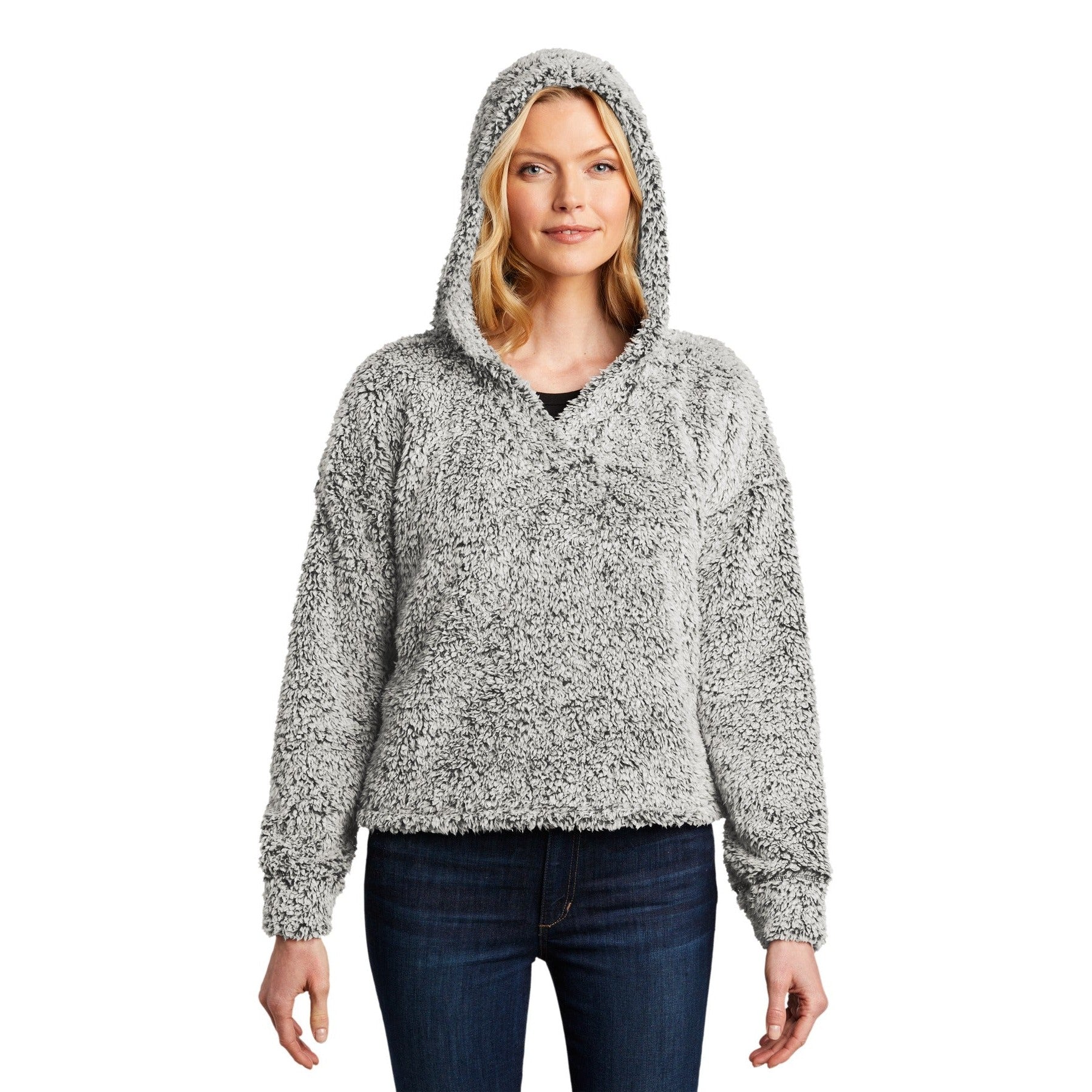 Port Authority-Port Authority ® Women's Cozy Fleece Hoodie. L132-MedTech-2